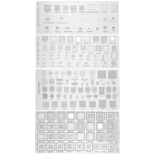 Secondary image of 4PCS UNIVERSAL BGA STENCIL KAISI - Quality Phone Parts in Sri Lanka